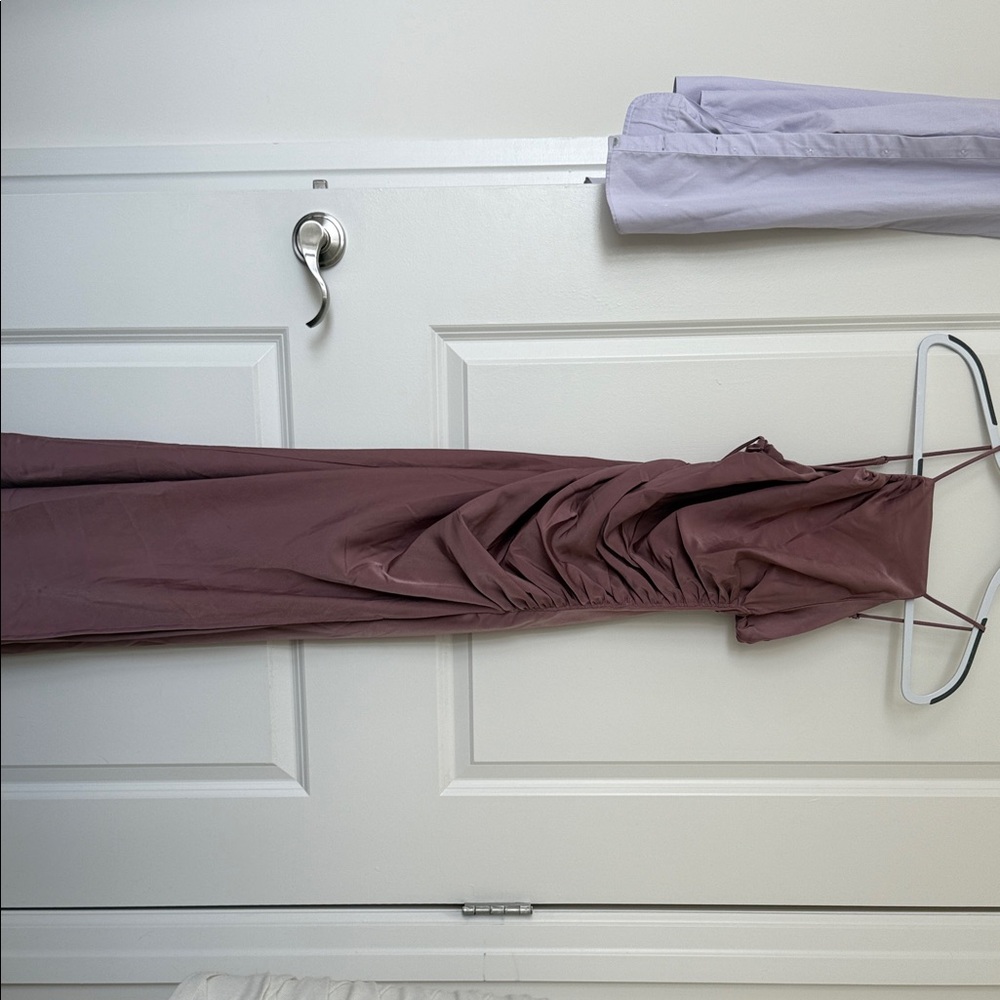 Astr Mauve Wedding Dress
